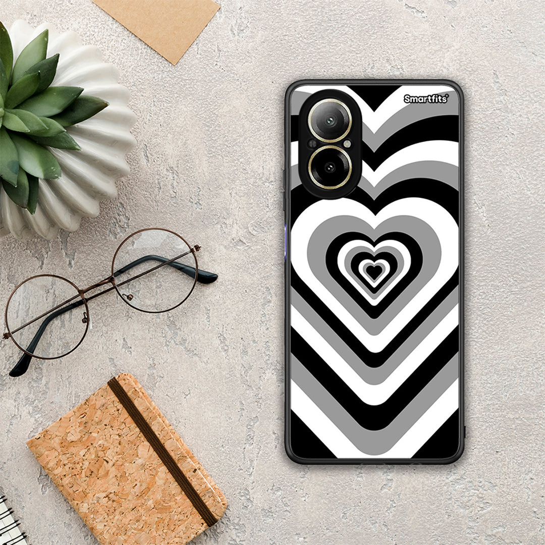 Black Hearts - Realme C67 4G case