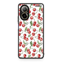 Thumbnail for Realme C67 4G Cherry Summer θήκη από τη Smartfits με σχέδιο στο πίσω μέρος και μαύρο περίβλημα | Smartphone case with colorful back and black bezels by Smartfits