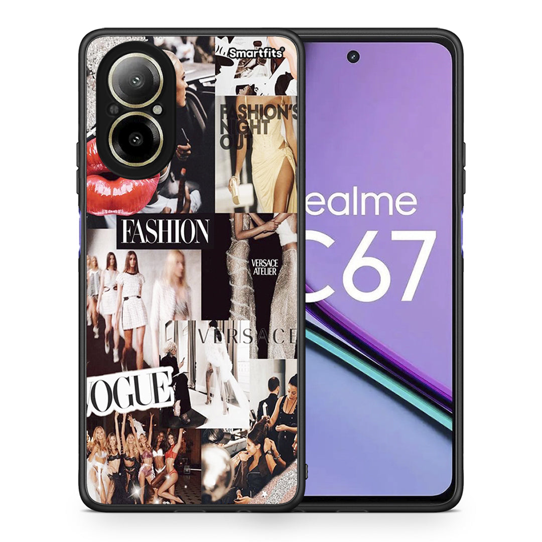Collage Fashion - Realme C67 4G θήκη