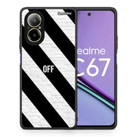 Thumbnail for Θήκη Realme C67 4G Get Off από τη Smartfits με σχέδιο στο πίσω μέρος και μαύρο περίβλημα | Realme C67 4G Get Off case with colorful back and black bezels