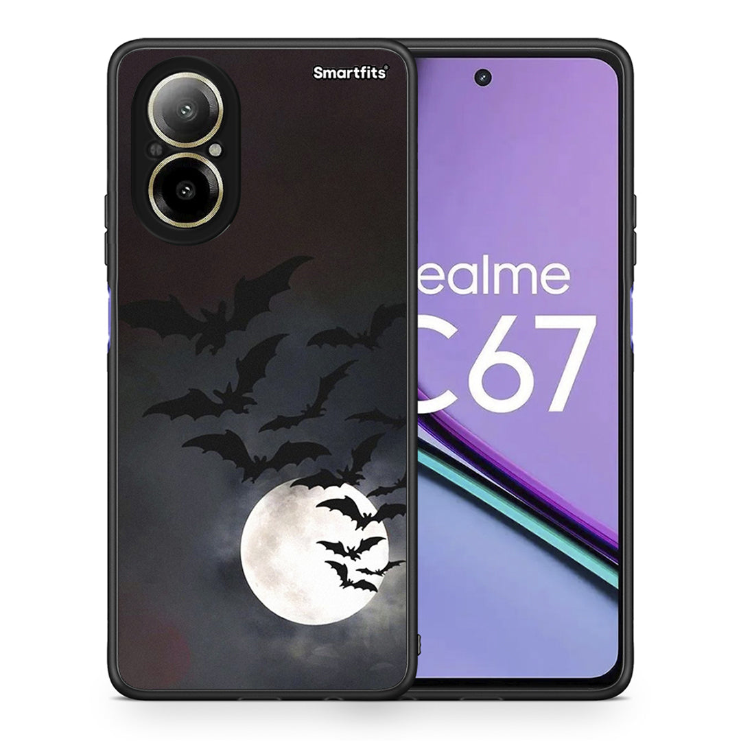 Halloween Bat Night - Realme C67 4G case