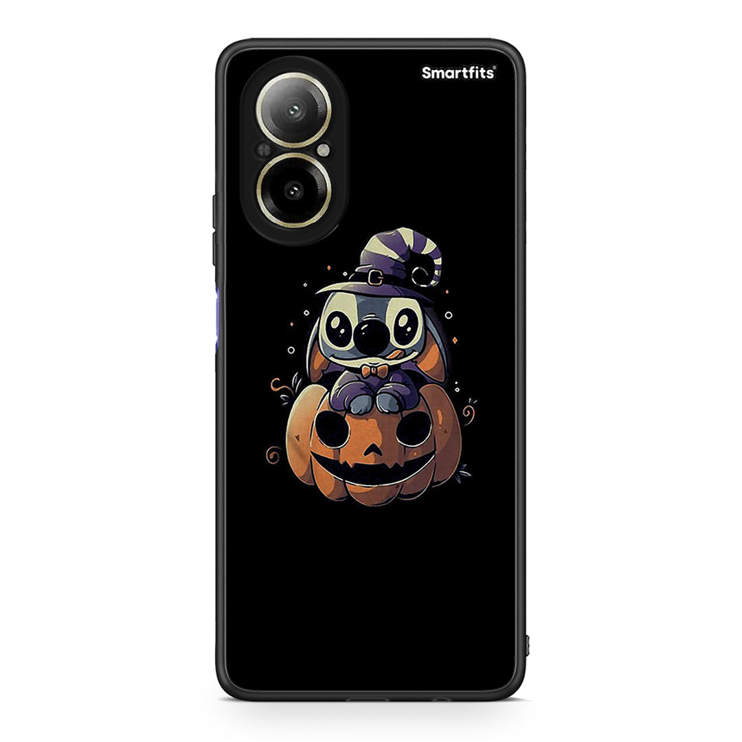 Realme C67 4G Halloween Stitch θήκη από τη Smartfits με σχέδιο στο πίσω μέρος και μαύρο περίβλημα | Smartphone case with colorful back and black bezels by Smartfits