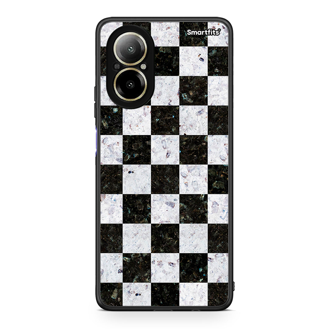 4 - Realme C67 4G Square Geometric Marble case, cover, bumper