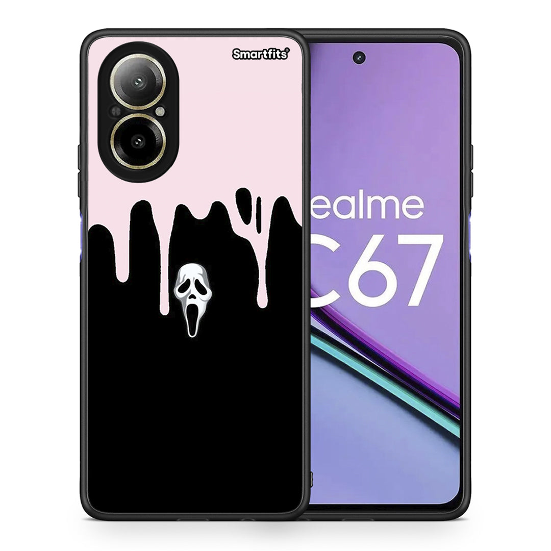 Melting Halloween Mask - Realme C67 4G case