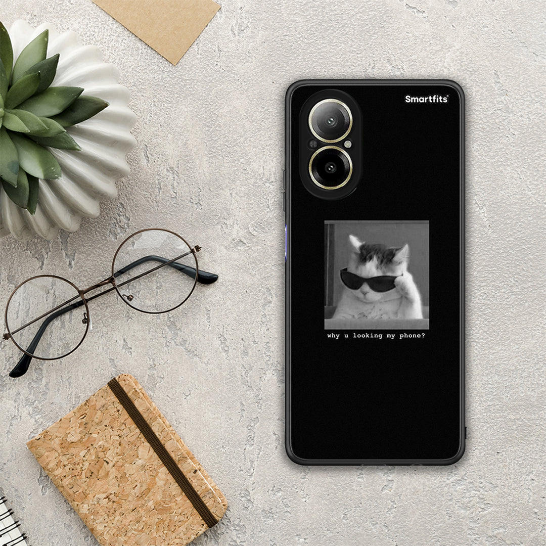 Meme Cat - Realme C67 4G case