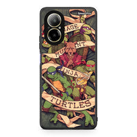 Thumbnail for Realme C67 4G Ninja Turtles θήκη από τη Smartfits με σχέδιο στο πίσω μέρος και μαύρο περίβλημα | Smartphone case with colorful back and black bezels by Smartfits