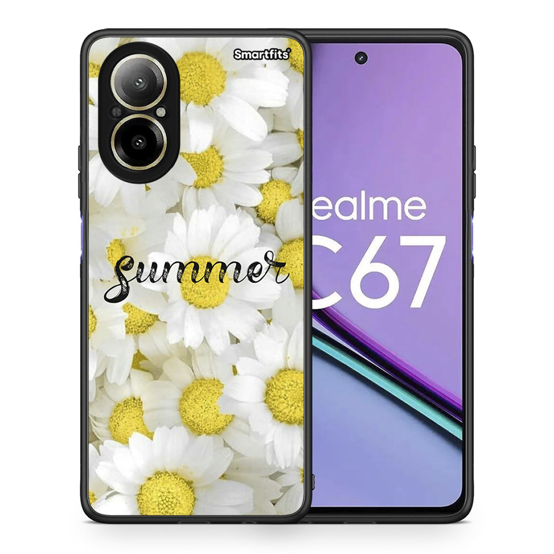 Summer Daisies - Realme C67 4G θήκη