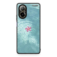 Thumbnail for Realme C67 4G Water Flower Θήκη από τη Smartfits με σχέδιο στο πίσω μέρος και μαύρο περίβλημα | Smartphone case with colorful back and black bezels by Smartfits