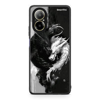 Thumbnail for Realme C67 4G Yin Yang Θήκη από τη Smartfits με σχέδιο στο πίσω μέρος και μαύρο περίβλημα | Smartphone case with colorful back and black bezels by Smartfits