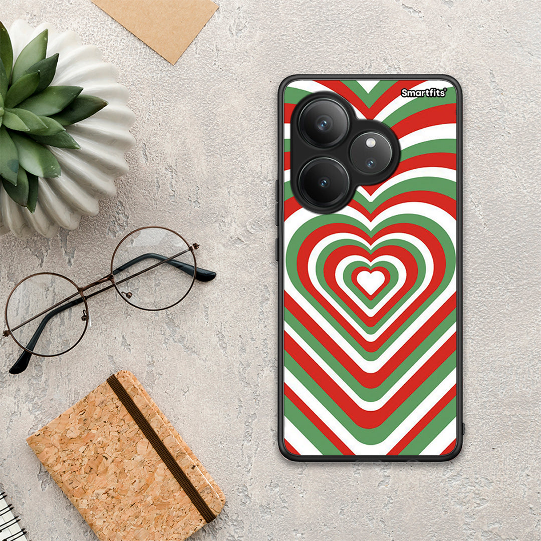 Christmas Hearts - Realme GT 6 5G θήκη