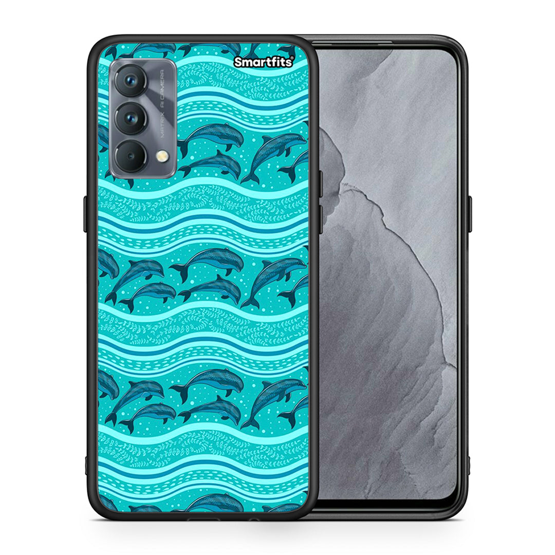 Swimming Dolphins - Realme GT Master Case