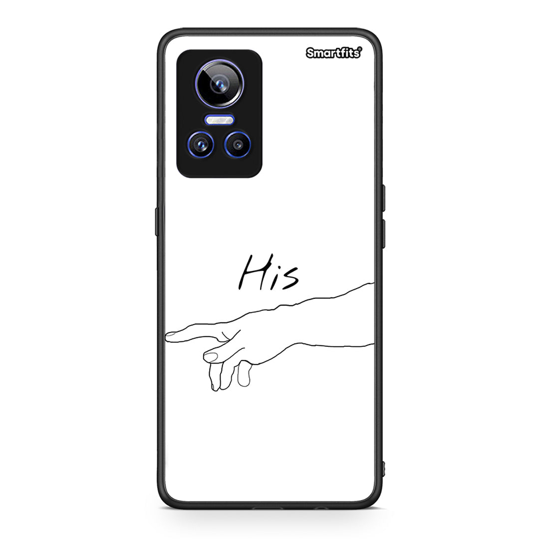 Realme GT Neo 3 Aeshetic Love 2 Θήκη Αγίου Βαλεντίνου από τη Smartfits με σχέδιο στο πίσω μέρος και μαύρο περίβλημα | Smartphone case with colorful back and black bezels by Smartfits