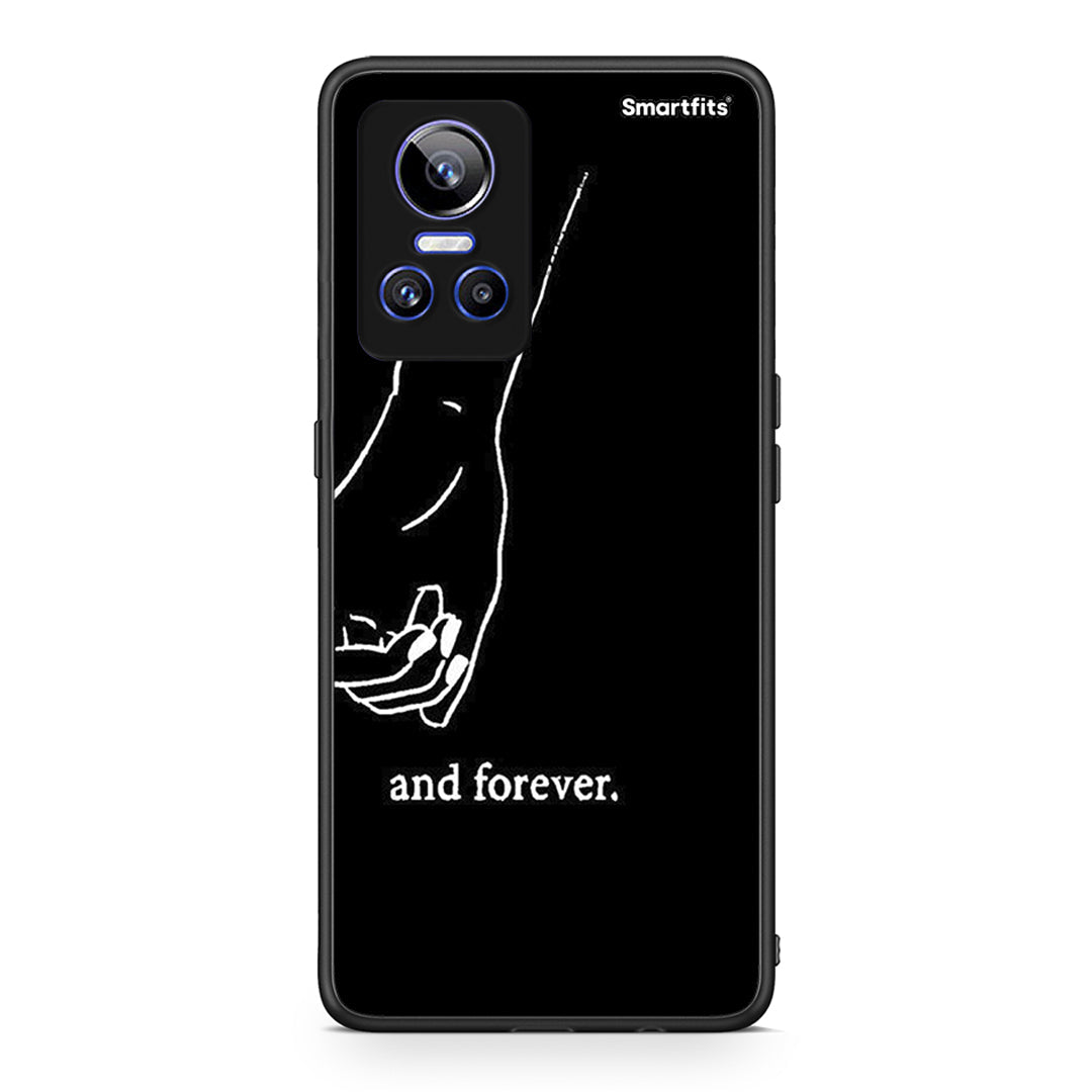 Realme GT Neo 3 Always & Forever 2 Θήκη Αγίου Βαλεντίνου από τη Smartfits με σχέδιο στο πίσω μέρος και μαύρο περίβλημα | Smartphone case with colorful back and black bezels by Smartfits