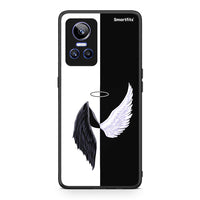 Thumbnail for Realme GT Neo 3 Angels Demons θήκη από τη Smartfits με σχέδιο στο πίσω μέρος και μαύρο περίβλημα | Smartphone case with colorful back and black bezels by Smartfits