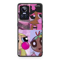 Thumbnail for Realme GT Neo 3 Bubble Girls Θήκη Αγίου Βαλεντίνου από τη Smartfits με σχέδιο στο πίσω μέρος και μαύρο περίβλημα | Smartphone case with colorful back and black bezels by Smartfits