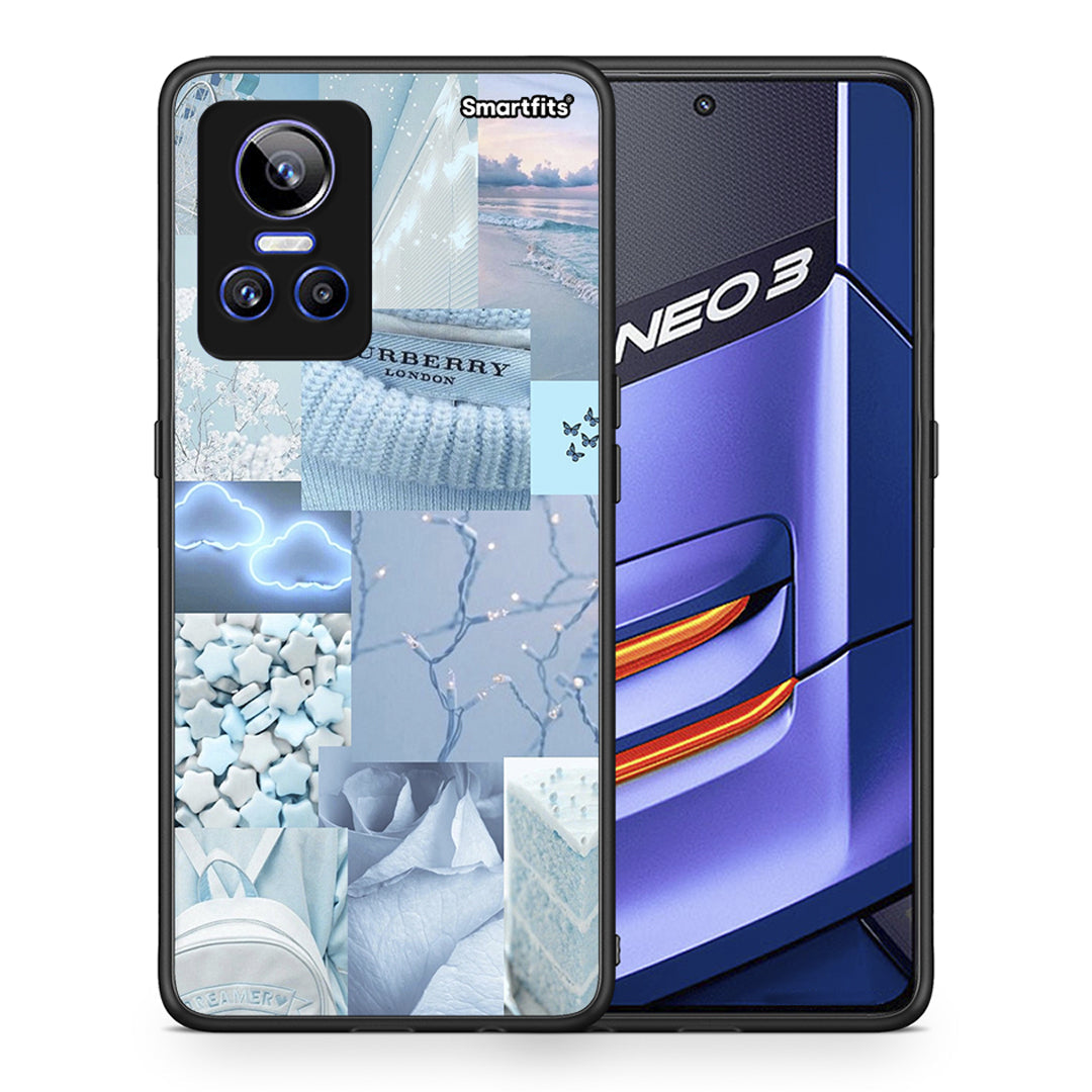 Θήκη Realme GT Neo 3 Ciel Aesthetic Collage από τη Smartfits με σχέδιο στο πίσω μέρος και μαύρο περίβλημα | Realme GT Neo 3 Ciel Aesthetic Collage case with colorful back and black bezels