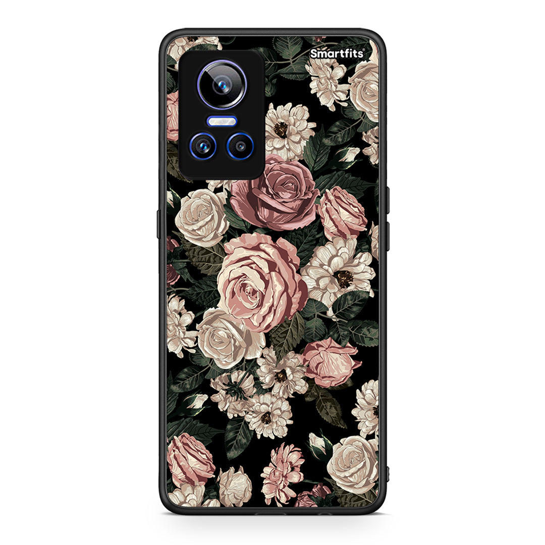 4 - Realme GT Neo 3 Wild Roses Flower case, cover, bumper