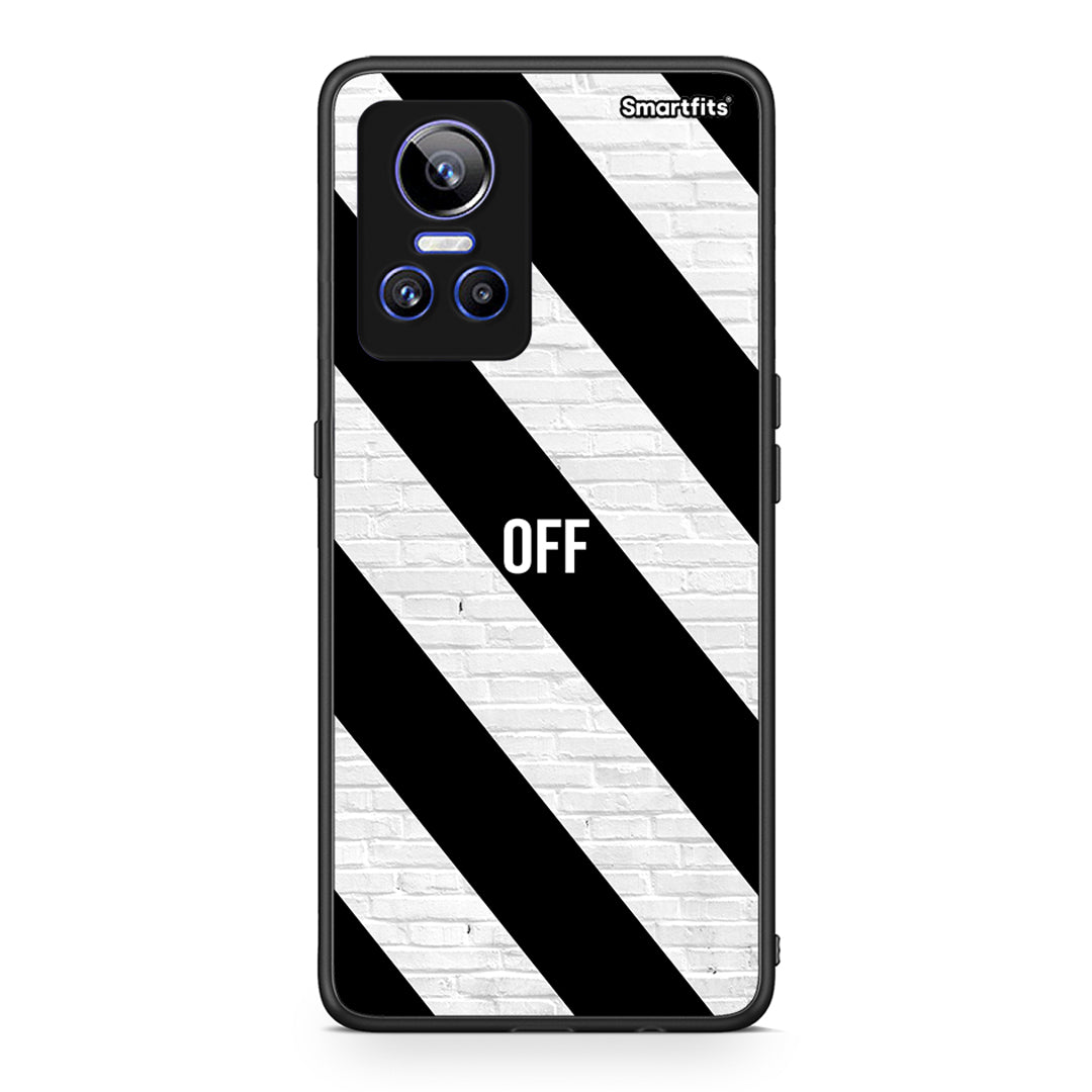 Realme GT Neo 3 Get Off θήκη από τη Smartfits με σχέδιο στο πίσω μέρος και μαύρο περίβλημα | Smartphone case with colorful back and black bezels by Smartfits