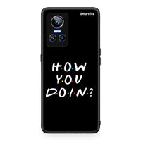 Thumbnail for Realme GT Neo 3 How You Doin θήκη από τη Smartfits με σχέδιο στο πίσω μέρος και μαύρο περίβλημα | Smartphone case with colorful back and black bezels by Smartfits