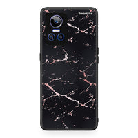 Thumbnail for 4 - Realme GT Neo 3 Black Rosegold Marble case, cover, bumper