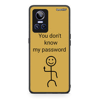 Thumbnail for Realme GT Neo 3 My Password Θήκη από τη Smartfits με σχέδιο στο πίσω μέρος και μαύρο περίβλημα | Smartphone case with colorful back and black bezels by Smartfits