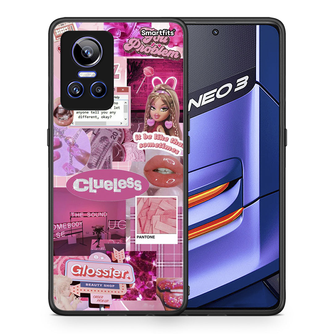 Pink Love - Realme GT Neo 3 θήκη