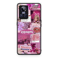 Thumbnail for Realme GT Neo 3 Pink Love Θήκη Αγίου Βαλεντίνου από τη Smartfits με σχέδιο στο πίσω μέρος και μαύρο περίβλημα | Smartphone case with colorful back and black bezels by Smartfits