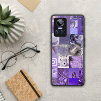 Thumbnail for Purple Aesthetic Collage - Realme GT Neo 3 θήκη