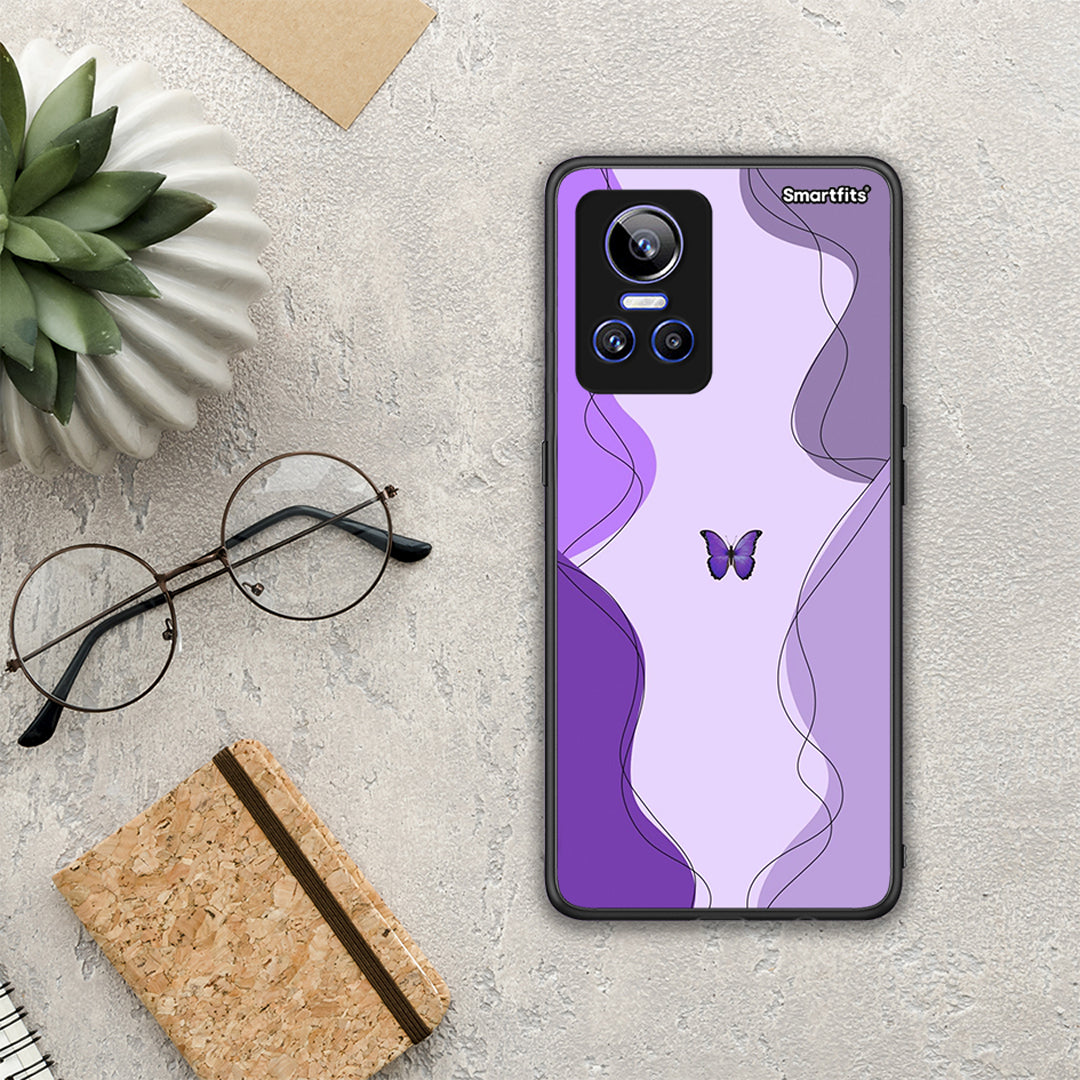 Purple Mariposa - Realme GT Neo 3 case