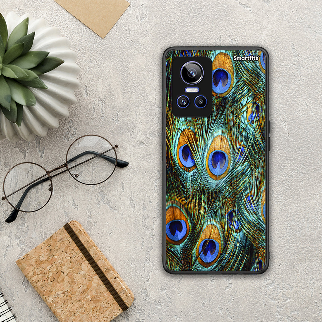 Real Peacock Feathers - Realme GT Neo 3 Case