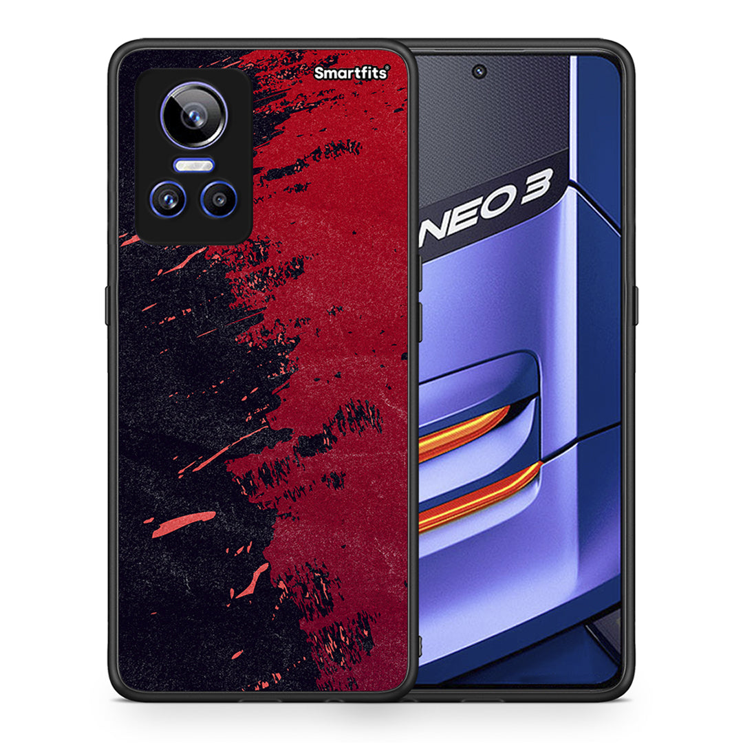 Red Paint - Realme GT Neo 3 Case