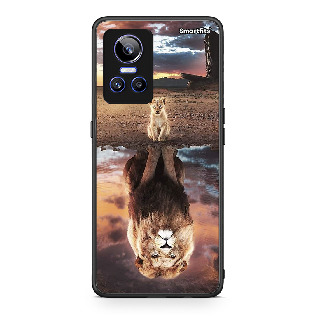 Realme GT Neo 3 Sunset Dreams Θήκη Αγίου Βαλεντίνου από τη Smartfits με σχέδιο στο πίσω μέρος και μαύρο περίβλημα | Smartphone case with colorful back and black bezels by Smartfits