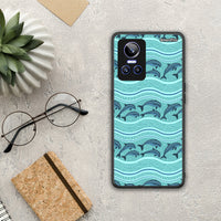 Thumbnail for Swimming Dolphins - Realme GT Neo 3 θήκη