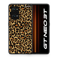 Thumbnail for Θήκη Realme GT Neo 3T Leopard Animal από τη Smartfits με σχέδιο στο πίσω μέρος και μαύρο περίβλημα | Realme GT Neo 3T Leopard Animal case with colorful back and black bezels