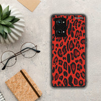 Thumbnail for 122 Animal Red Leopard - Realme GT Neo 3T θήκη
