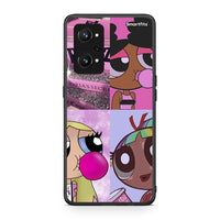 Thumbnail for Realme GT Neo 3T Bubble Girls Θήκη Αγίου Βαλεντίνου από τη Smartfits με σχέδιο στο πίσω μέρος και μαύρο περίβλημα | Smartphone case with colorful back and black bezels by Smartfits