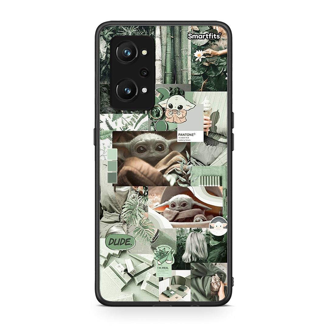 Realme GT Neo 3T Collage Dude Θήκη Αγίου Βαλεντίνου από τη Smartfits με σχέδιο στο πίσω μέρος και μαύρο περίβλημα | Smartphone case with colorful back and black bezels by Smartfits