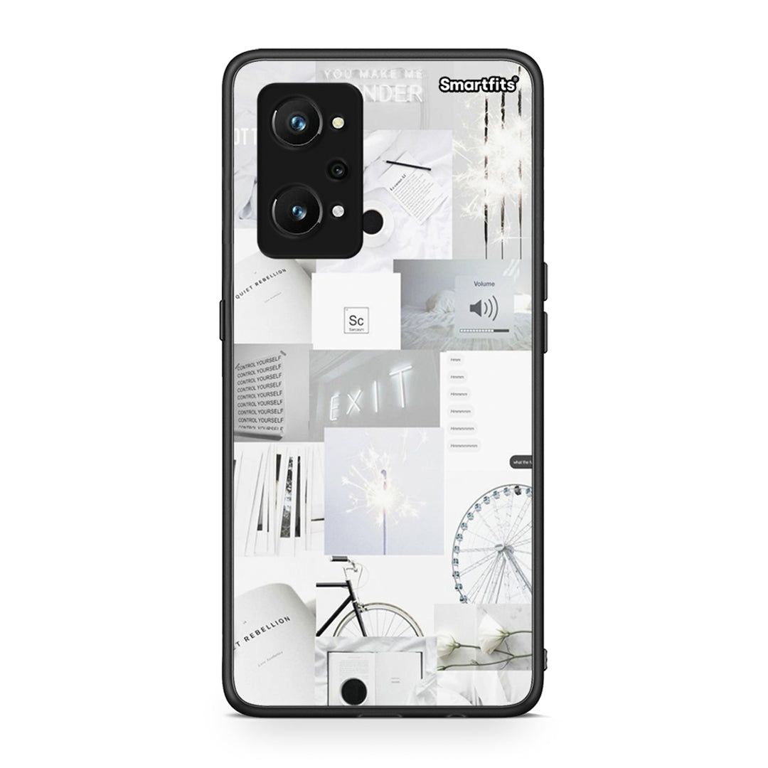 Realme GT Neo 3T Collage Make Me Wonder Θήκη Αγίου Βαλεντίνου από τη Smartfits με σχέδιο στο πίσω μέρος και μαύρο περίβλημα | Smartphone case with colorful back and black bezels by Smartfits