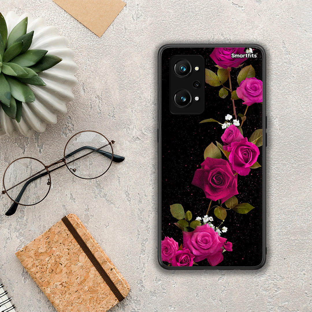 Flower Red Roses - Realme GT Neo 3T θήκη
