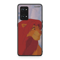 Thumbnail for Realme GT Neo 3T Lion Love 1 Θήκη Αγίου Βαλεντίνου από τη Smartfits με σχέδιο στο πίσω μέρος και μαύρο περίβλημα | Smartphone case with colorful back and black bezels by Smartfits