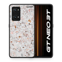 Thumbnail for Θήκη Realme GT Neo 3T Marble Terrazzo από τη Smartfits με σχέδιο στο πίσω μέρος και μαύρο περίβλημα | Realme GT Neo 3T Marble Terrazzo case with colorful back and black bezels