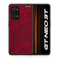 Thumbnail for Θήκη Realme GT Neo 3T Paisley Cashmere από τη Smartfits με σχέδιο στο πίσω μέρος και μαύρο περίβλημα | Realme GT Neo 3T Paisley Cashmere case with colorful back and black bezels