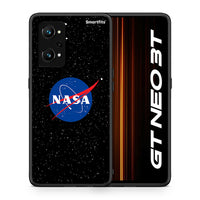 Thumbnail for Θήκη Realme GT Neo 3T NASA PopArt από τη Smartfits με σχέδιο στο πίσω μέρος και μαύρο περίβλημα | Realme GT Neo 3T NASA PopArt case with colorful back and black bezels