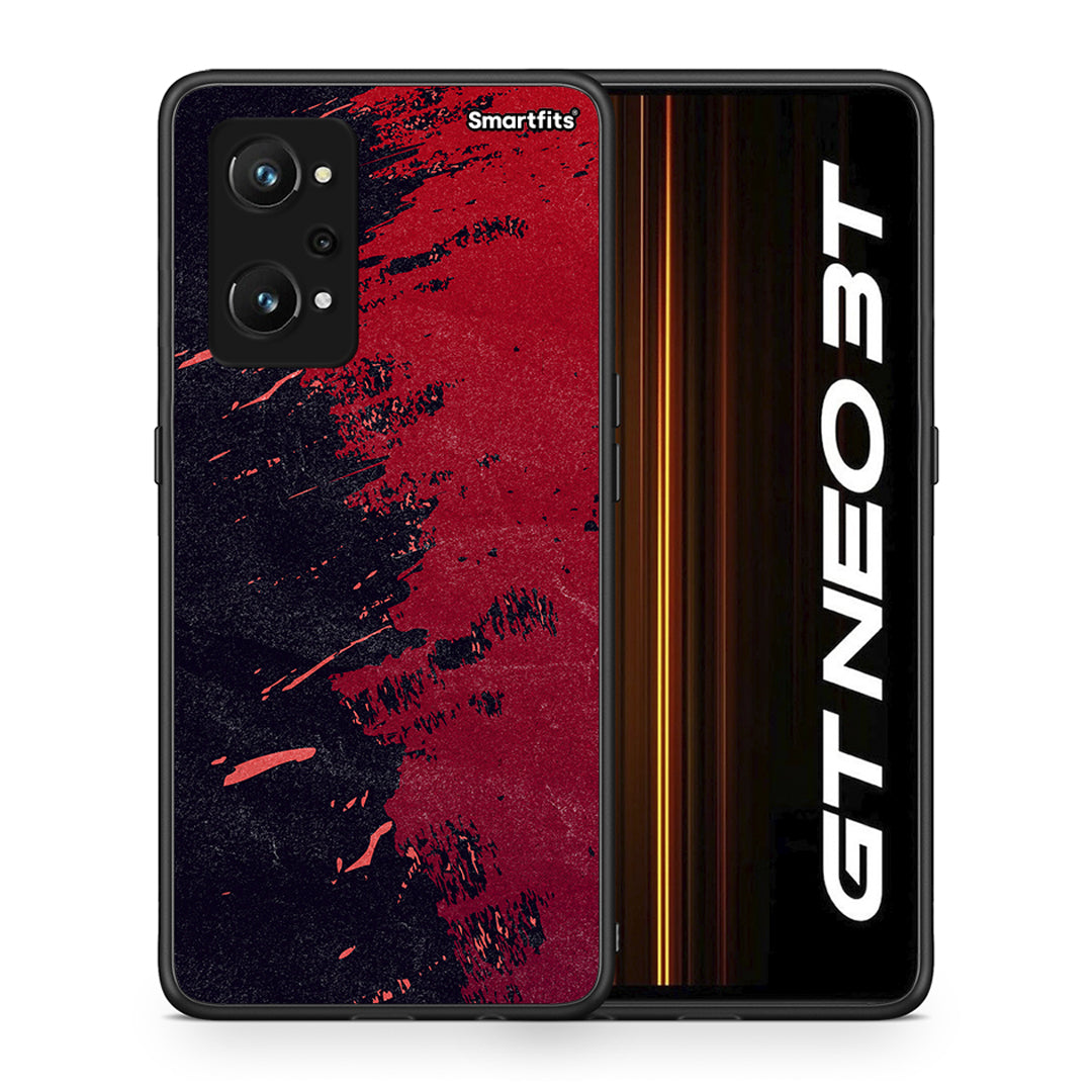 Red Paint - Realme GT Neo 3T θήκη