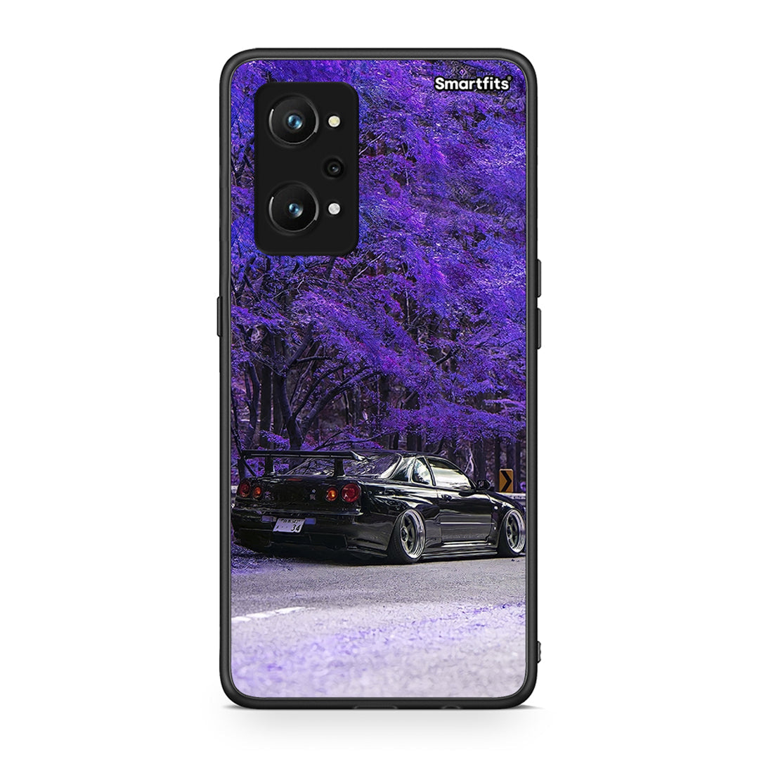 Realme GT Neo 3T Super Car Θήκη Αγίου Βαλεντίνου από τη Smartfits με σχέδιο στο πίσω μέρος και μαύρο περίβλημα | Smartphone case with colorful back and black bezels by Smartfits