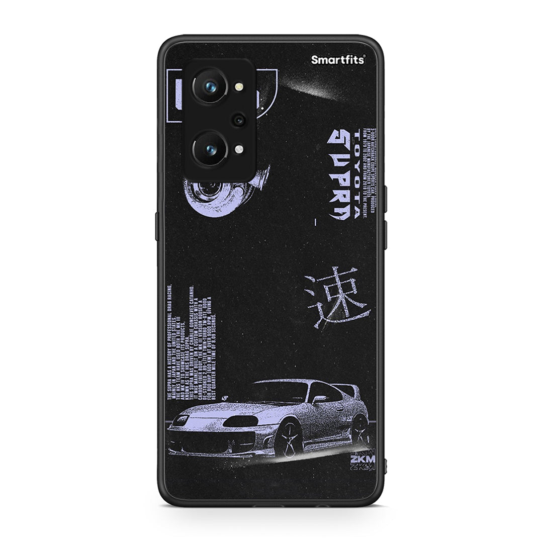 Realme GT Neo 3T Tokyo Drift Θήκη Αγίου Βαλεντίνου από τη Smartfits με σχέδιο στο πίσω μέρος και μαύρο περίβλημα | Smartphone case with colorful back and black bezels by Smartfits