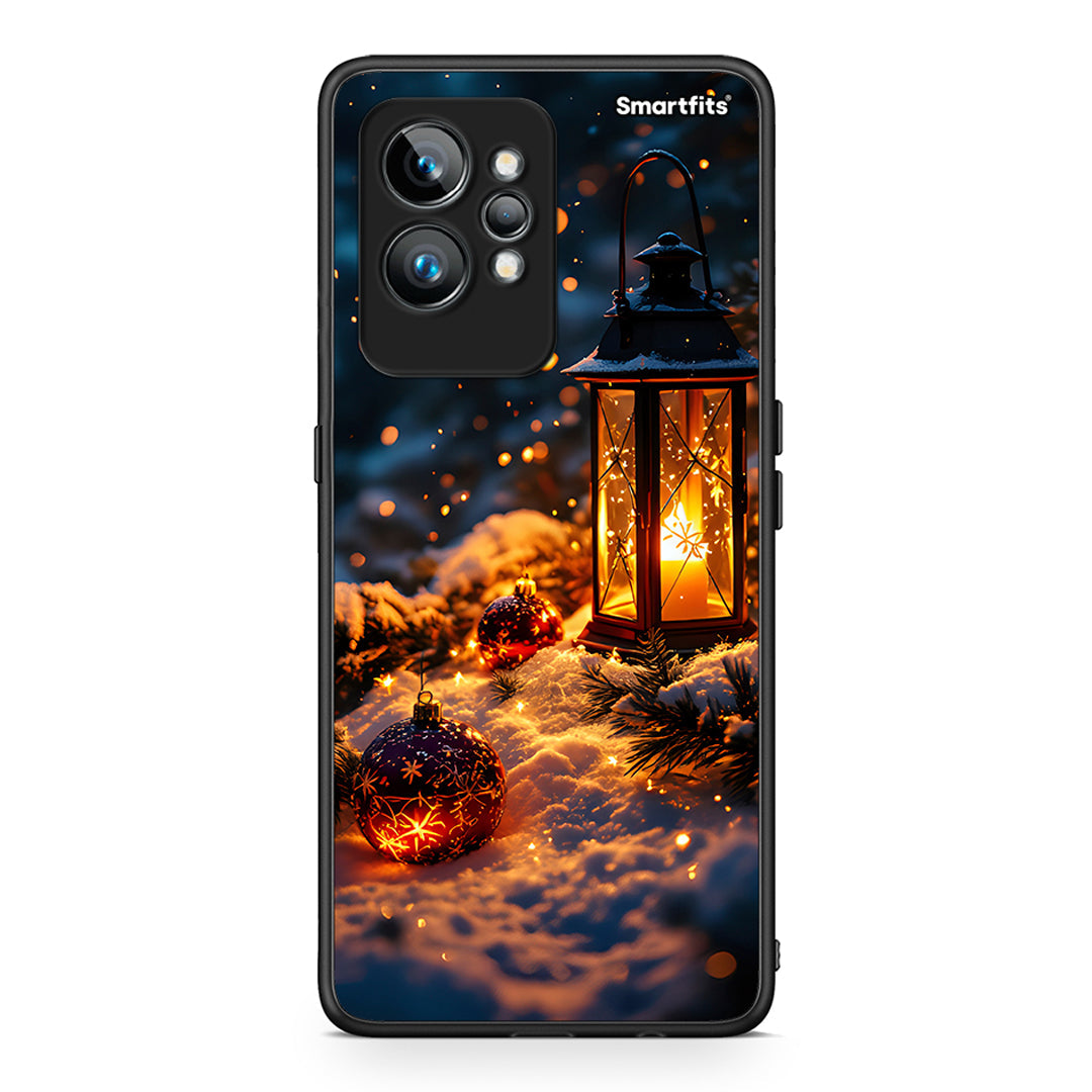 Θήκη Realme GT2 Pro Christmas Ornaments από τη Smartfits με σχέδιο στο πίσω μέρος και μαύρο περίβλημα | Realme GT2 Pro Christmas Ornaments Case with Colorful Back and Black Bezels