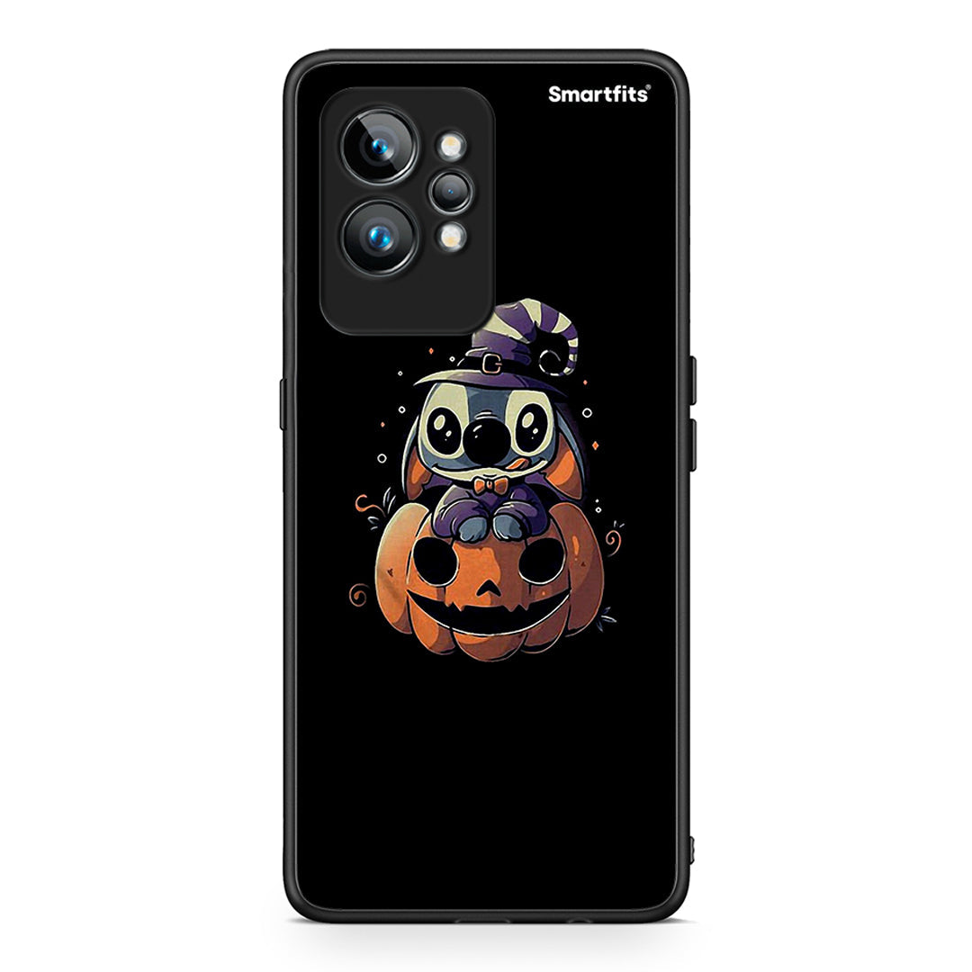 Θήκη Realme GT2 Pro Halloween Stitch από τη Smartfits με σχέδιο στο πίσω μέρος και μαύρο περίβλημα | Realme GT2 Pro Halloween Stitch Case with Colorful Back and Black Bezels