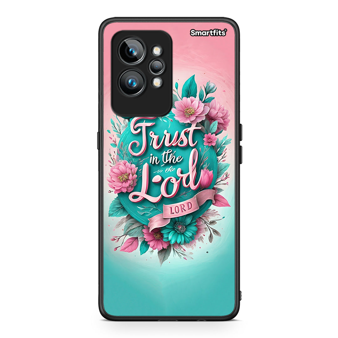 Θήκη Realme GT2 Pro Lord Trust από τη Smartfits με σχέδιο στο πίσω μέρος και μαύρο περίβλημα | Realme GT2 Pro Lord Trust Case with Colorful Back and Black Bezels