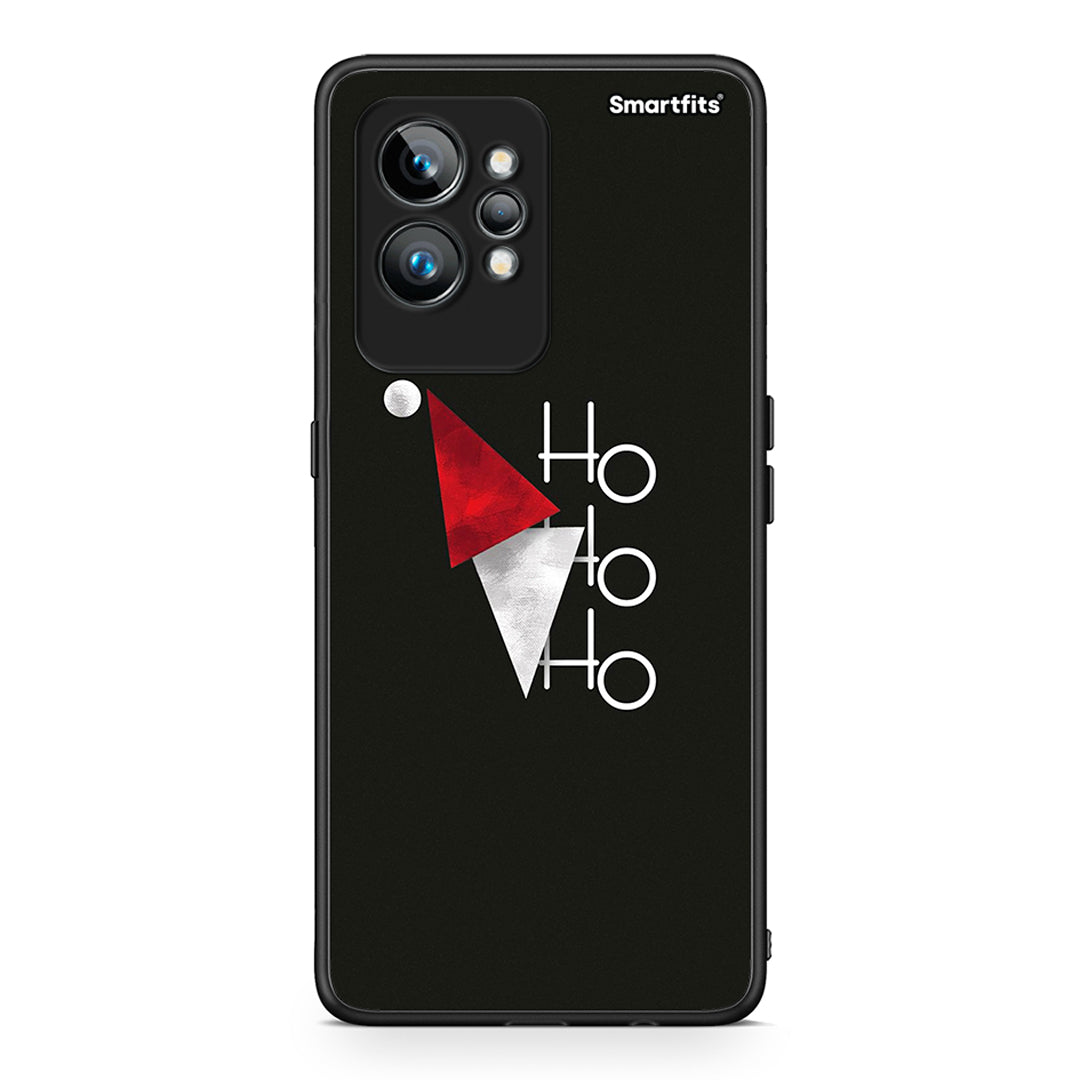 Θήκη Realme GT2 Pro Minimal Christmas από τη Smartfits με σχέδιο στο πίσω μέρος και μαύρο περίβλημα | Realme GT2 Pro Minimal Christmas Case with Colorful Back and Black Bezels